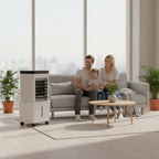 3-in-1 Tower Air Cooler – Cool, Humidify & Purify, No Hose 1
