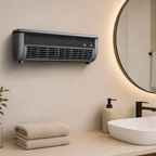3-in-1 Wall-Mounted Air Conditioner/Cooler – Mist Fan, Compact & Ultra-Quiet 3