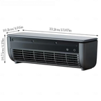 3-in-1 Wall-Mounted Air Conditioner/Cooler – Mist Fan, Compact & Ultra-Quiet 5