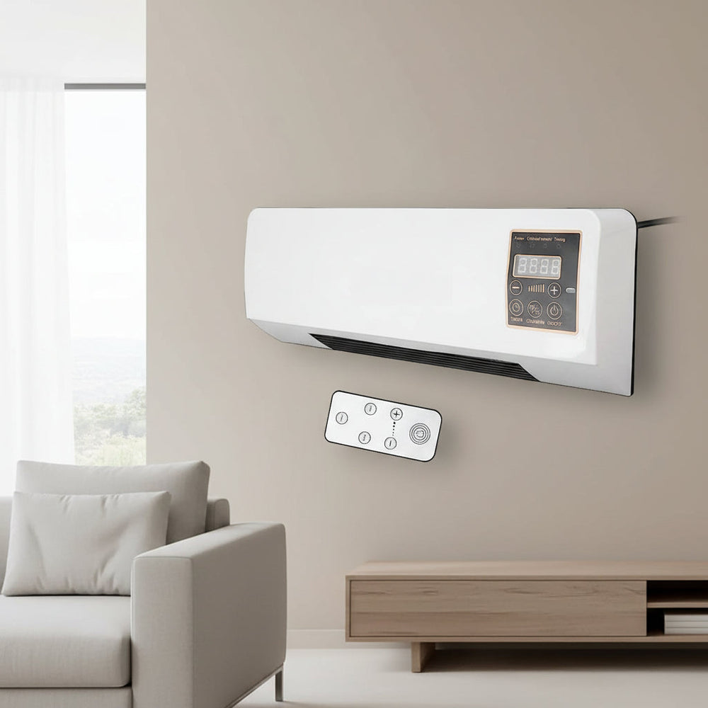 4-in-1 Portable Wall-Mounted Air Conditioner – Cooling, Heating, Ventilation & Dehumidification | Quiet Operation, Timer, LCD Display 1