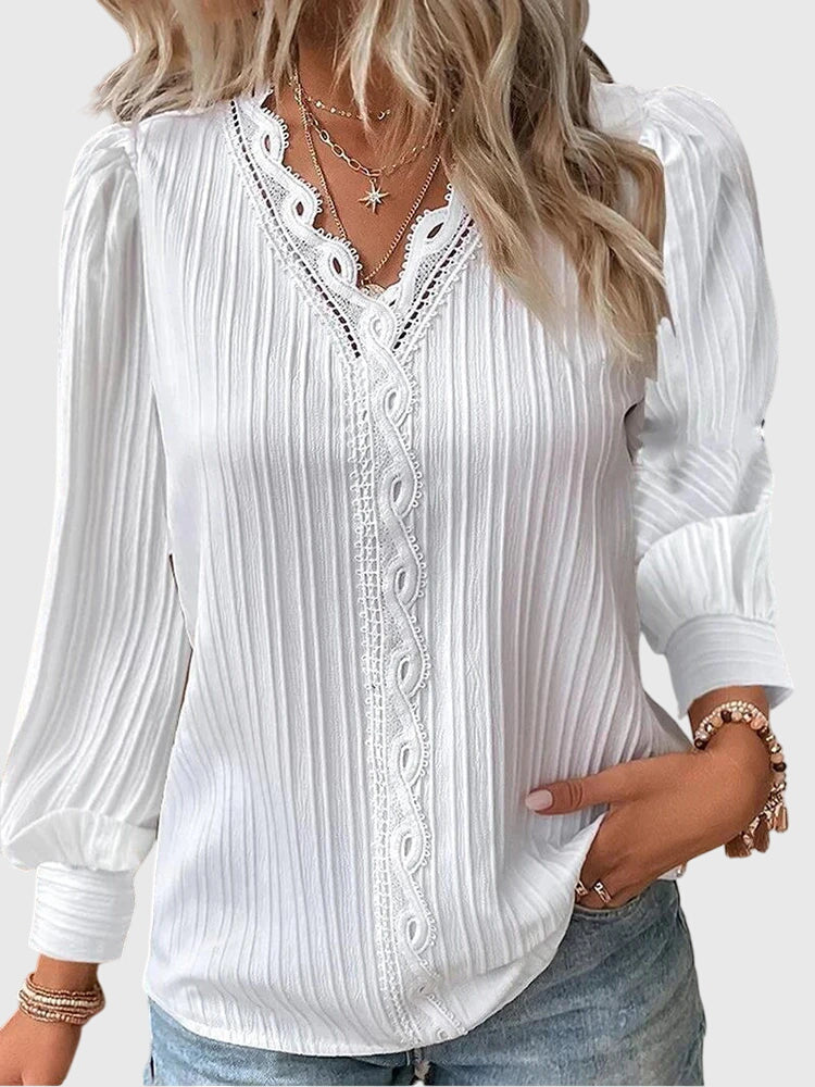 A Stylish Women's Blouse | Elegant Pullover Design 0