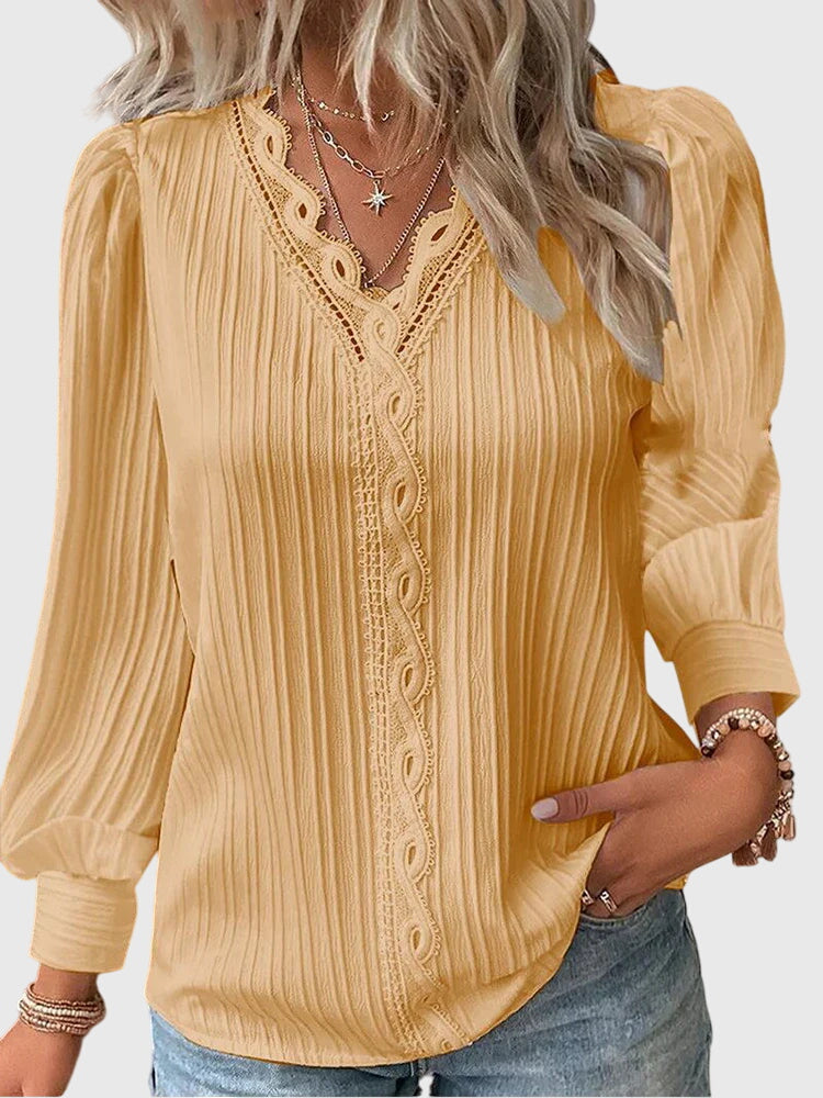 A Stylish Women's Blouse | Elegant Pullover Design 1