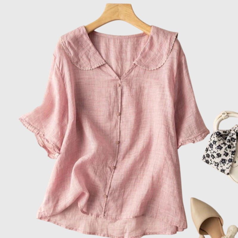 Adele Women's Blouse | Lightweight Fabric, Versatile Style 3