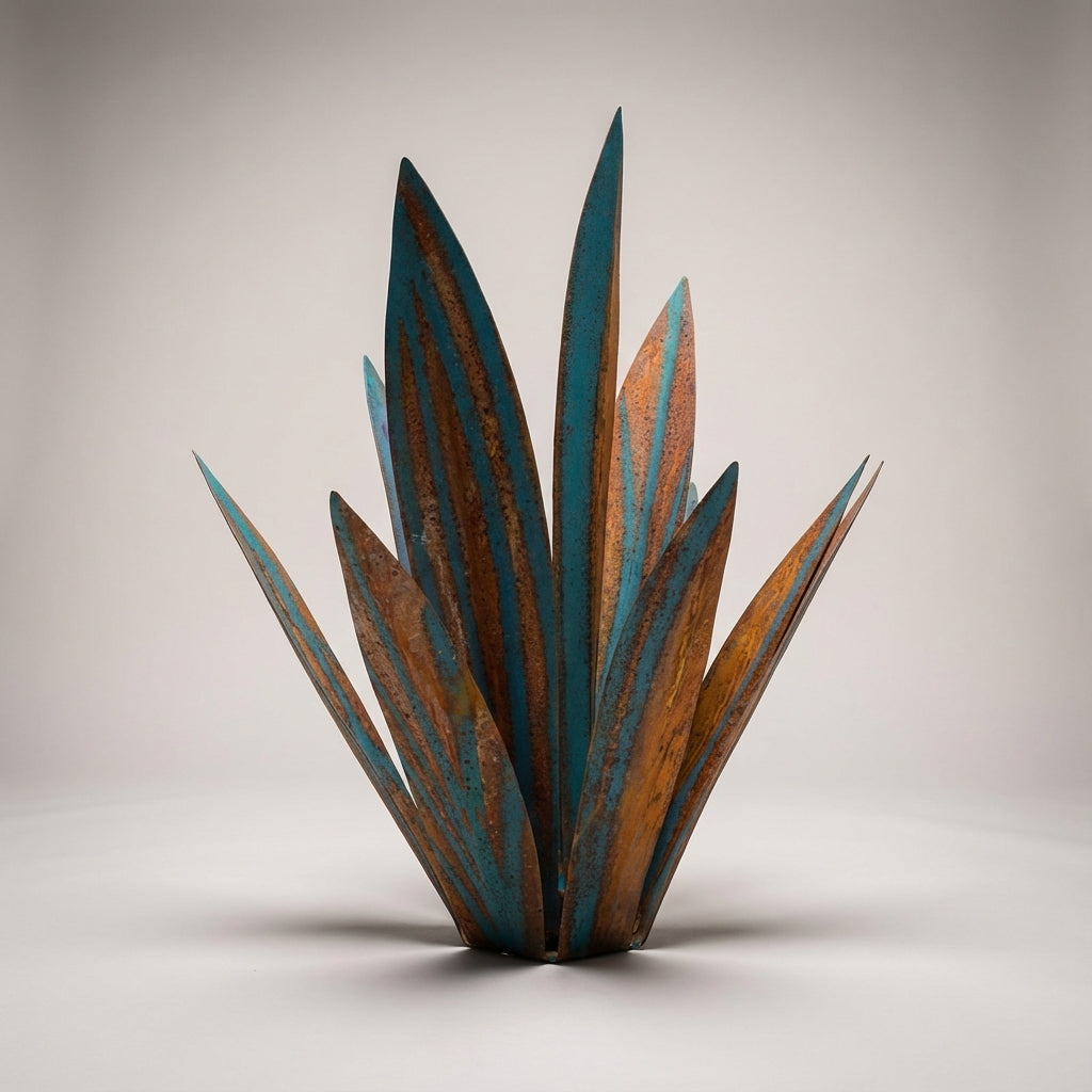 Agavelle Décoration Jardin Extérieur | Métal Résistant, Design Agave 0