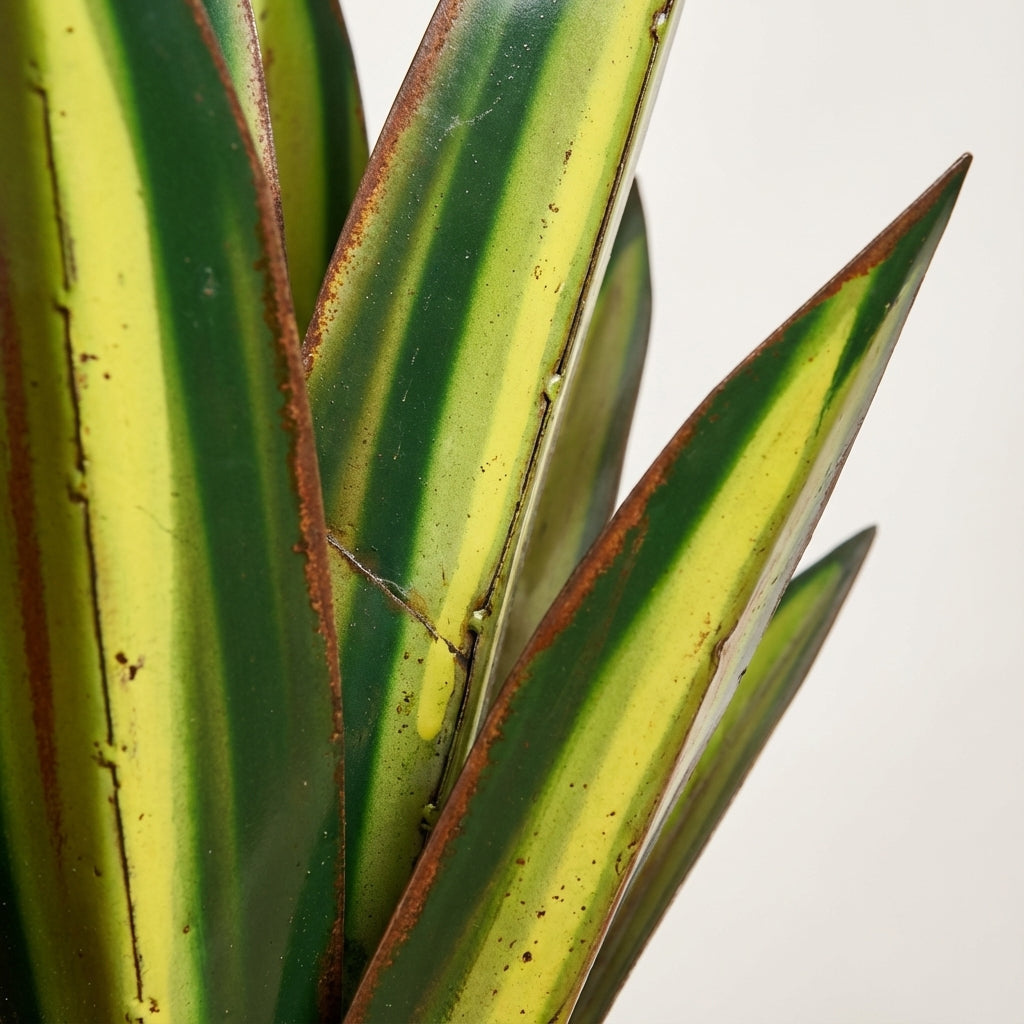 Agavelle Décoration Jardin Extérieur | Métal Résistant, Design Agave 3