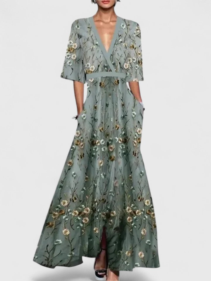 Aimee Women's Maxi Dress | Elegant Design 6