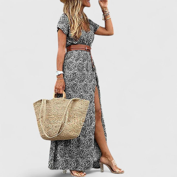 Allegra Women's Maxi Dress | Artistic Boho Design 6