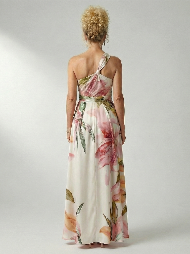 Amiel Women's Maxi Dress | Lightweight Floral, Sleeveless Halter Design 3
