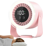 Auralis Ventilateur de Bureau | Silencieux, 10 Vitesses, Rechargeable USB-C 0
