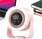 Auralis Ventilateur de Bureau | Silencieux, 10 Vitesses, Rechargeable USB-C 1