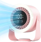 Auralis Ventilateur de Bureau | Silencieux, 10 Vitesses, Rechargeable USB-C 7