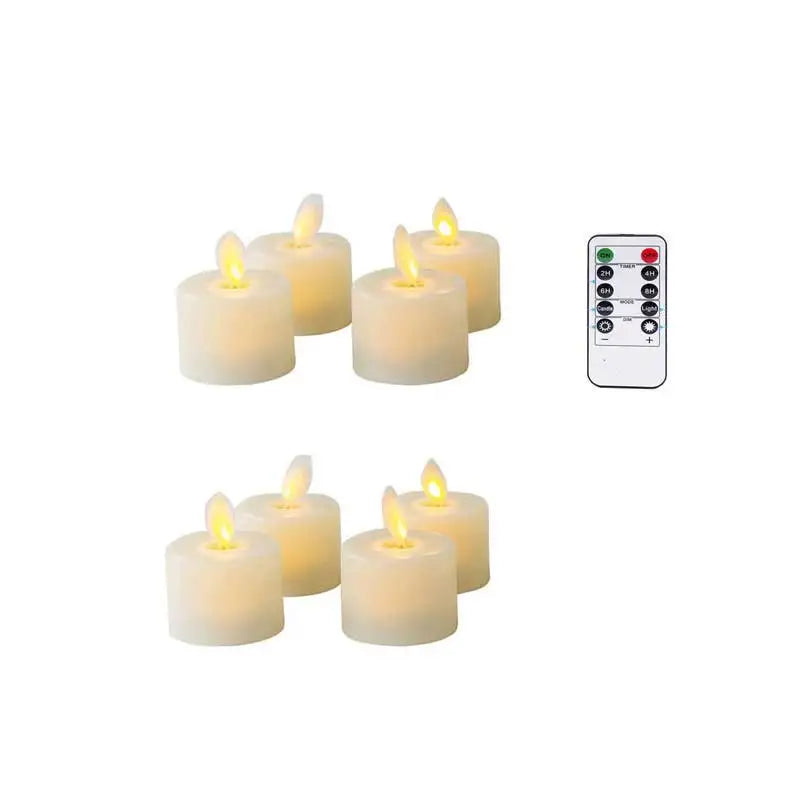 Aurèle Bougies LED | Effet Flamme Réaliste avec Télécommande 6