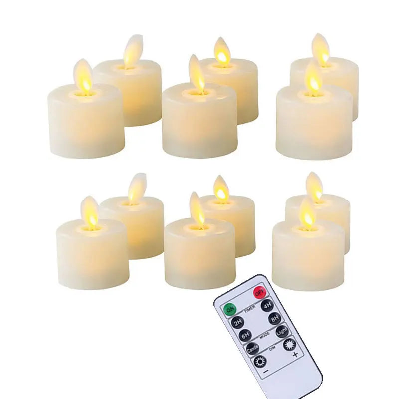 Aurèle Bougies LED | Effet Flamme Réaliste avec Télécommande 8