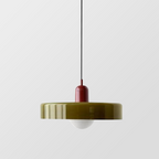 BauLume Suspension Lumineuse | Verre Coloré, Design Artistique 2