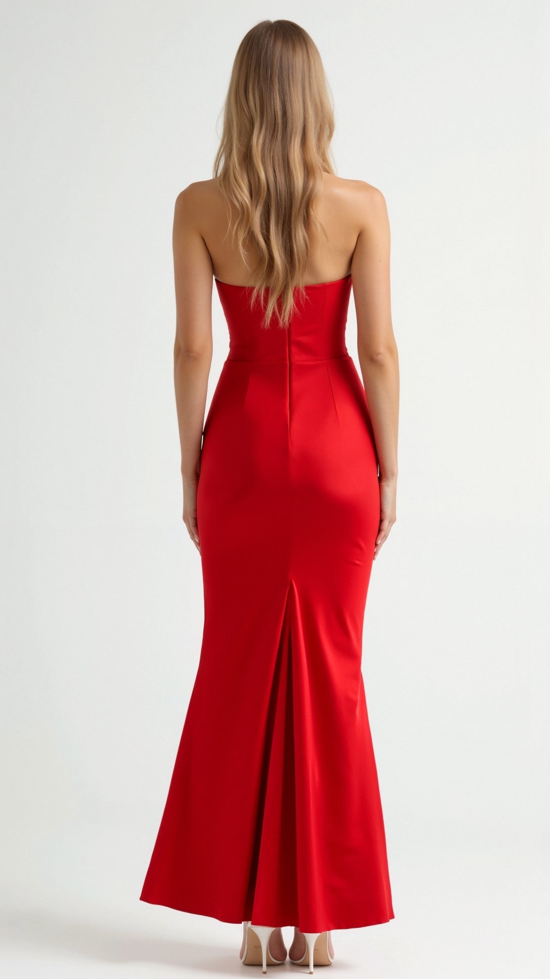 Bella Women's Maxi Dress | Elegant Column Silhouette 7