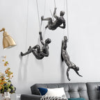 Berg Sculpture Murale | Résine et Fil d'Acier, Design Inspirant 0