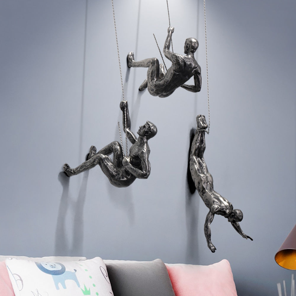 Berg Sculpture Murale | Résine et Fil d'Acier, Design Inspirant 9
