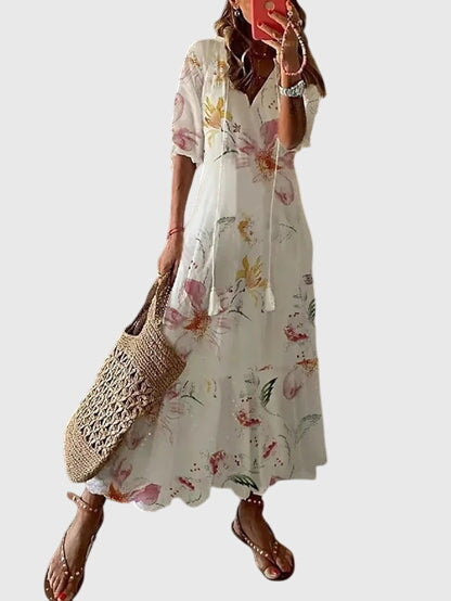 Bohemian Women's Summer Dress | Vintage Charm 7