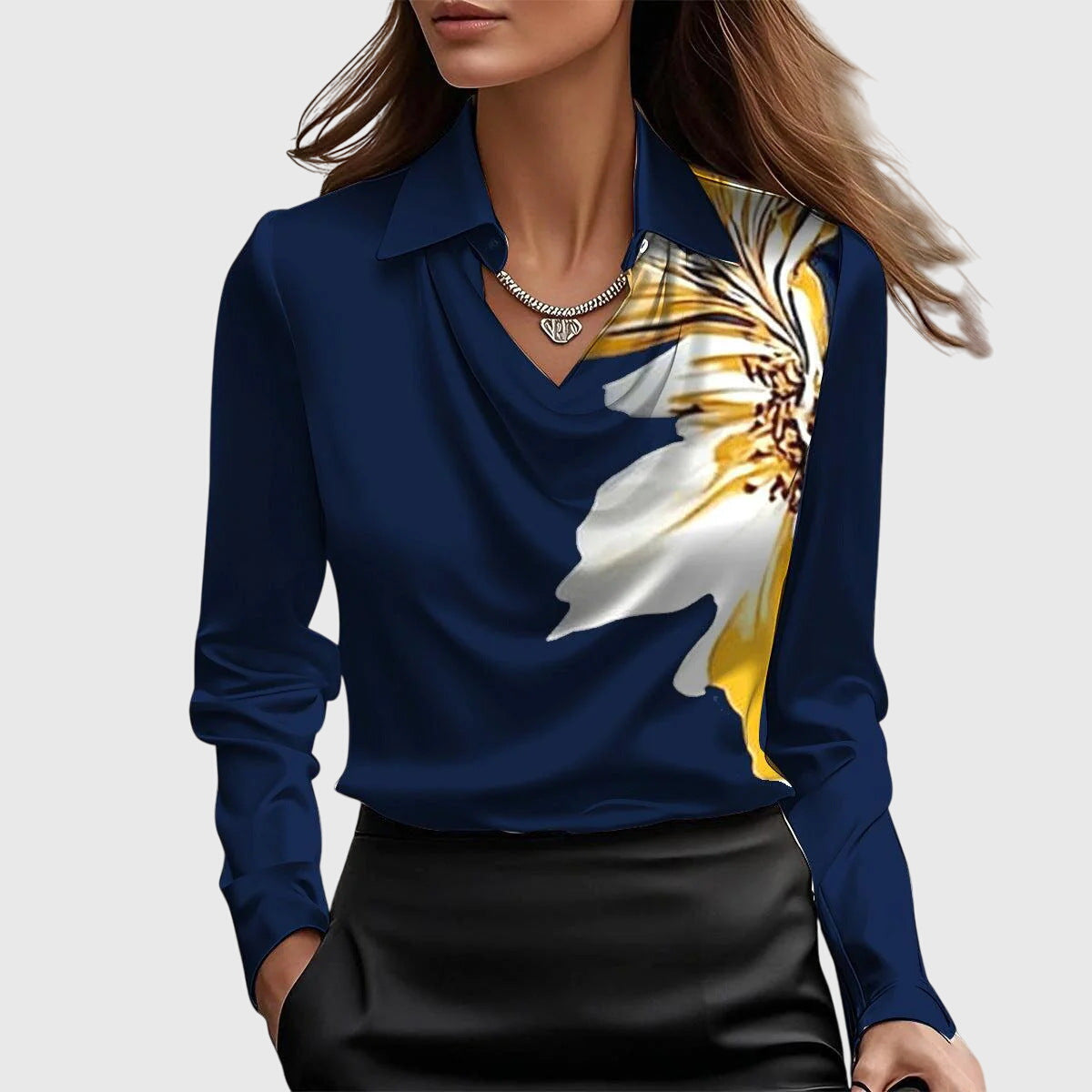 Breezy Women's Blouse | Soft Chic Look 7