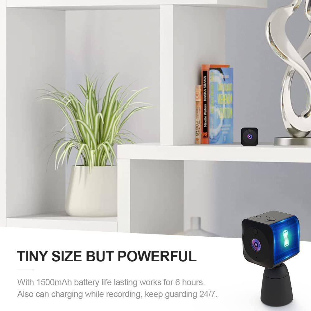 Caméra de Surveillance Sans Fil | WiFi 4K, Compacte, Vision Nocturne 5