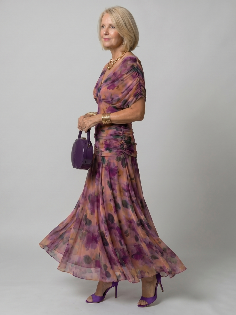 Candid Women's Dress | Lightweight Off Shoulder Midi Dress 1