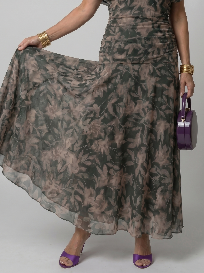 Candid Women's Dress | Lightweight Off Shoulder Midi Dress 6