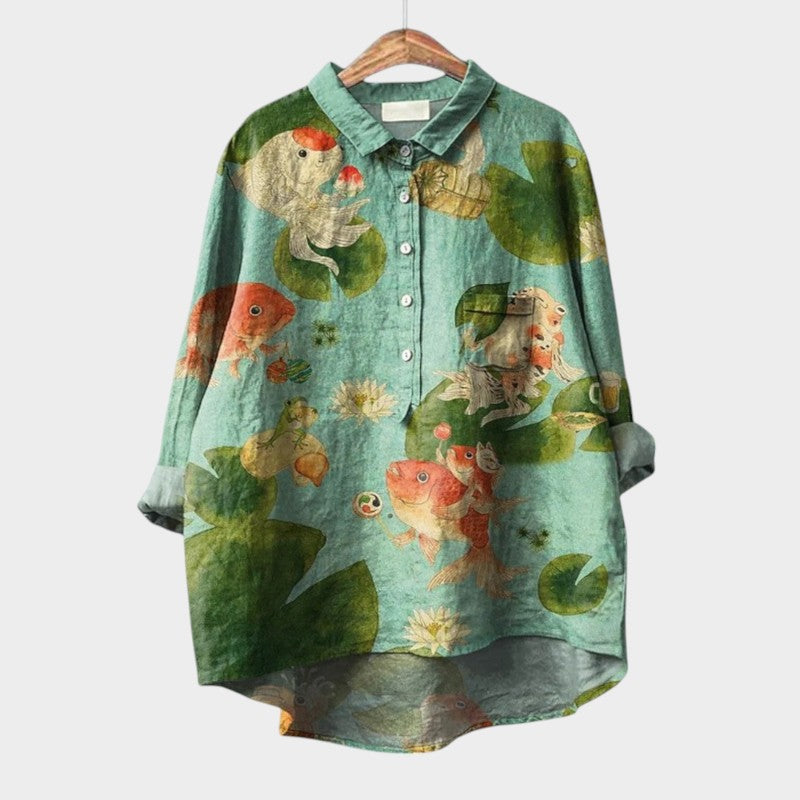 Chic Women's Blouse | Comfortable Everyday Wear 9