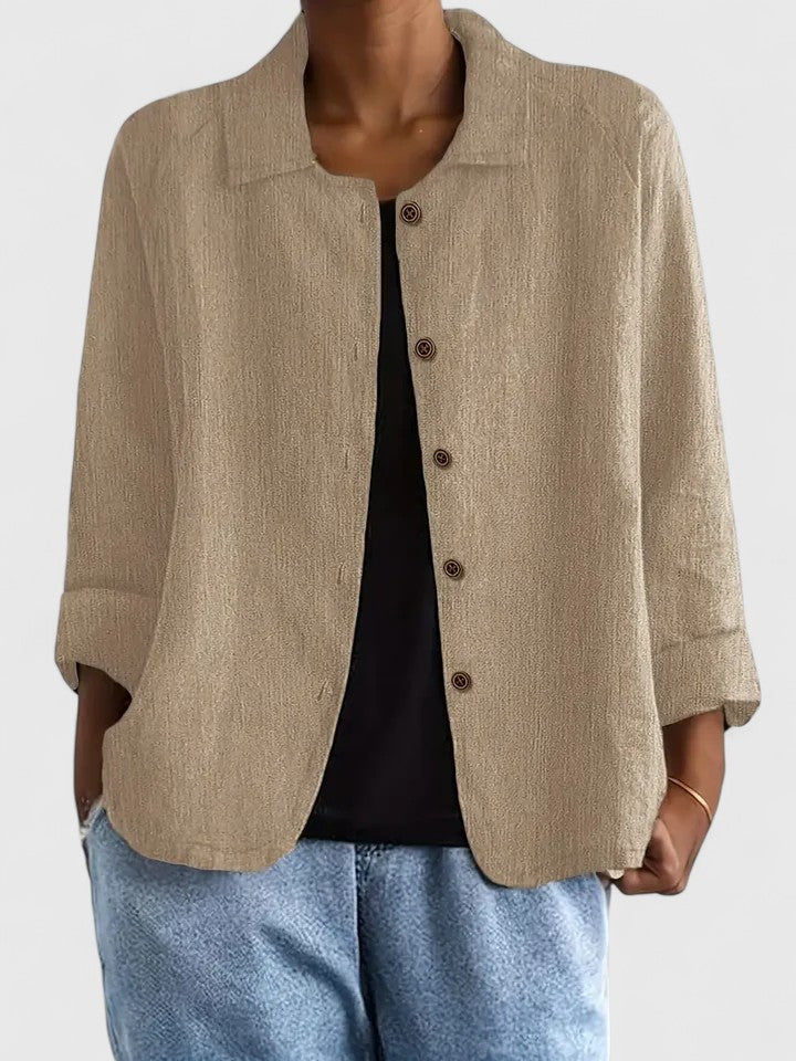 Chic Women's Blouse | Comfortable Loose Fit, Versatile Going Out Top 10