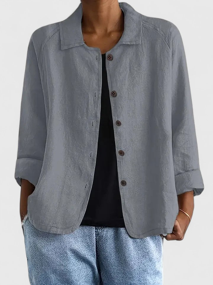 Chic Women's Blouse | Comfortable Loose Fit, Versatile Going Out Top 3