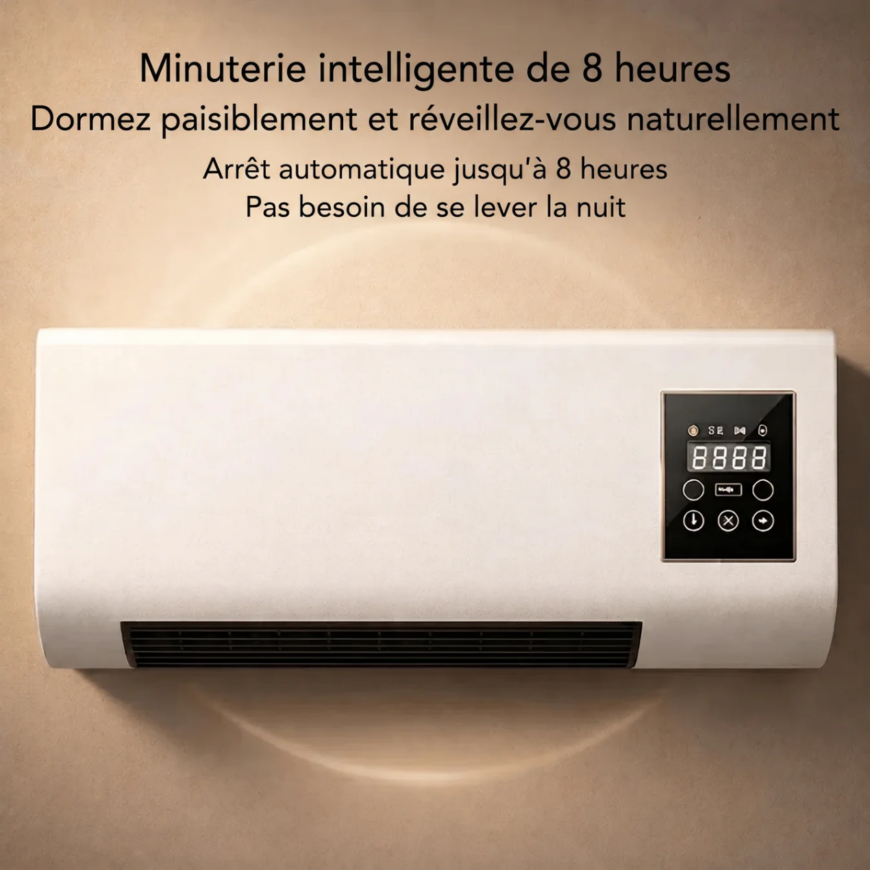 Climatiseur Mobile 4-en-1 | Silencieux, Réversible, Confort Toute l'Année 2