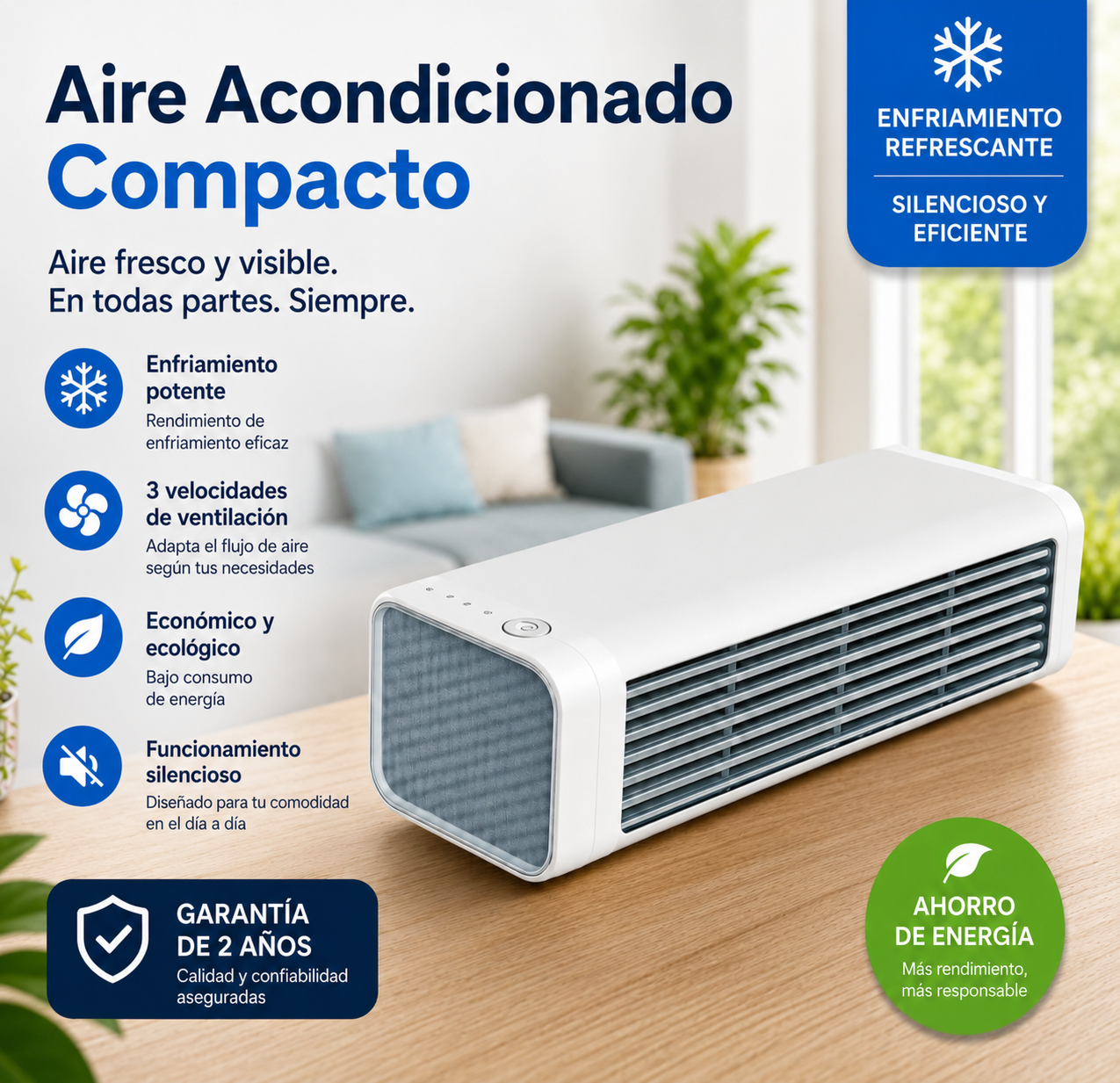 Compact Window Air Cooler – Air onditioner 2