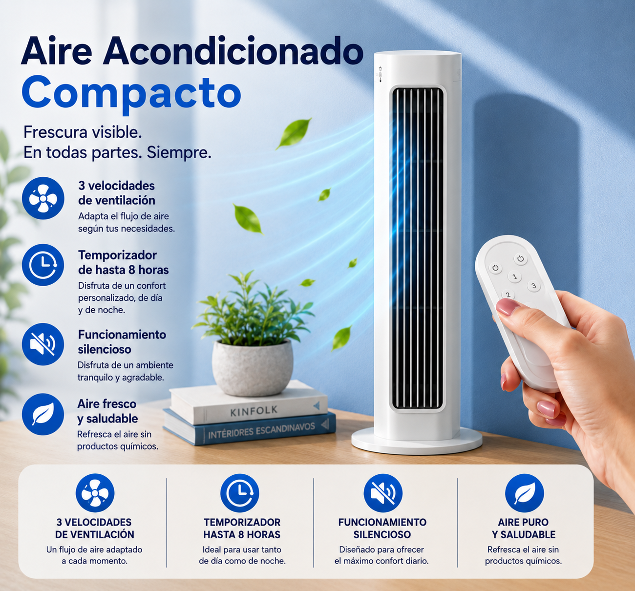 Compact Window Air Cooler – Air onditioner 6