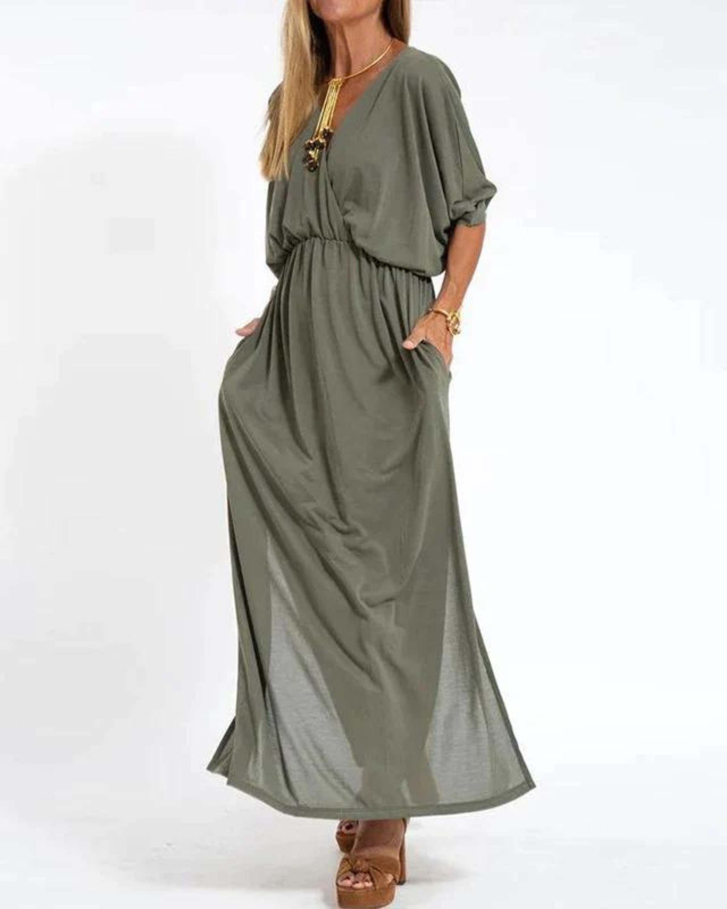 Daring Women's Maxi Dress | Lightweight Summer Style 0