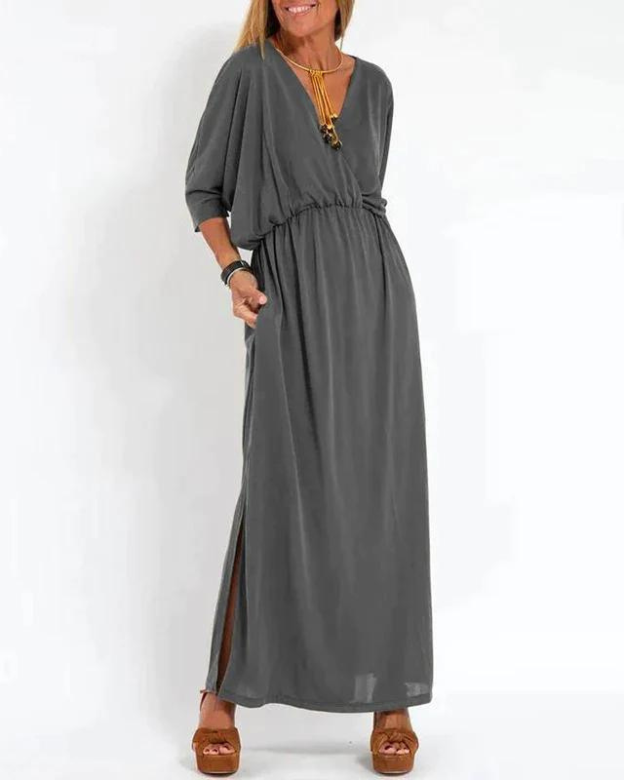 Daring Women's Maxi Dress | Lightweight Summer Style 1