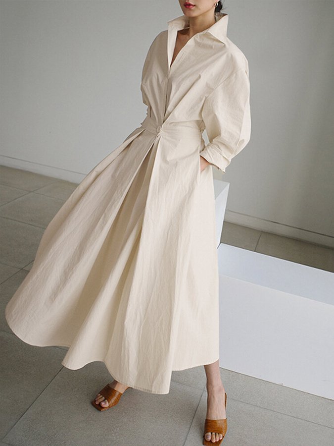 Elegant Long Dress | Soft, Airy Fabric 1