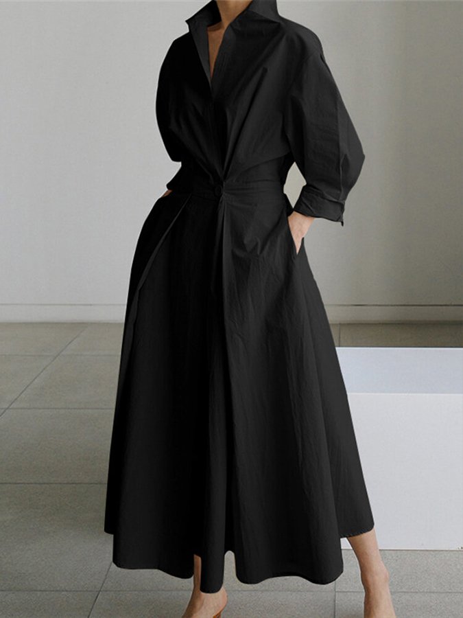 Elegant Long Dress | Soft, Airy Fabric 3