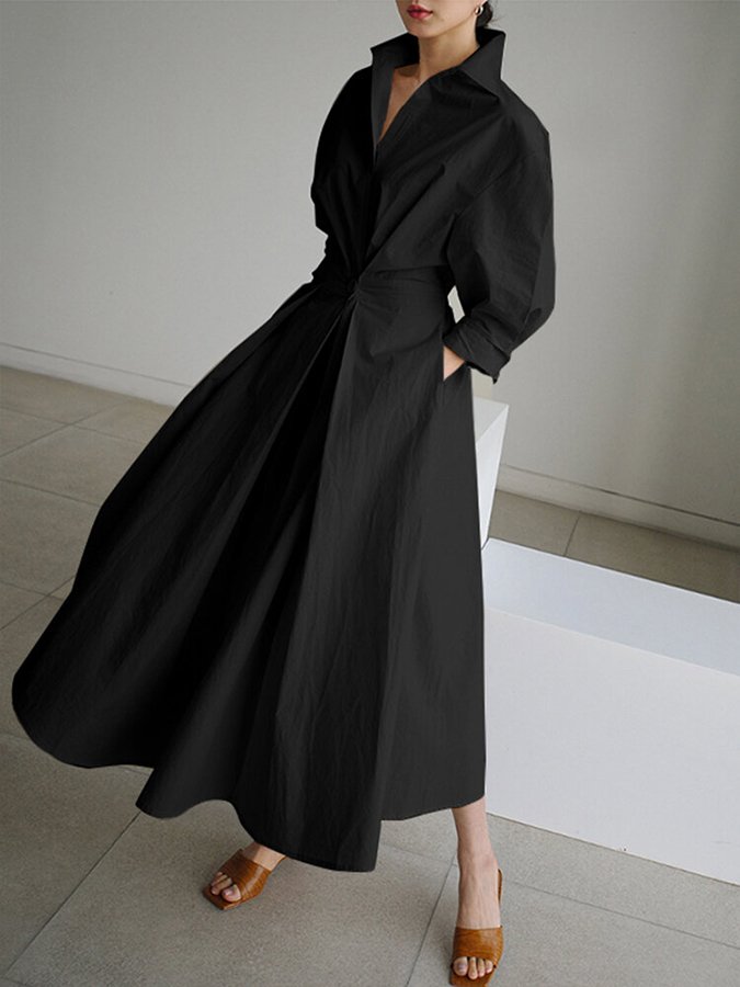 Elegant Long Dress | Soft, Airy Fabric 4