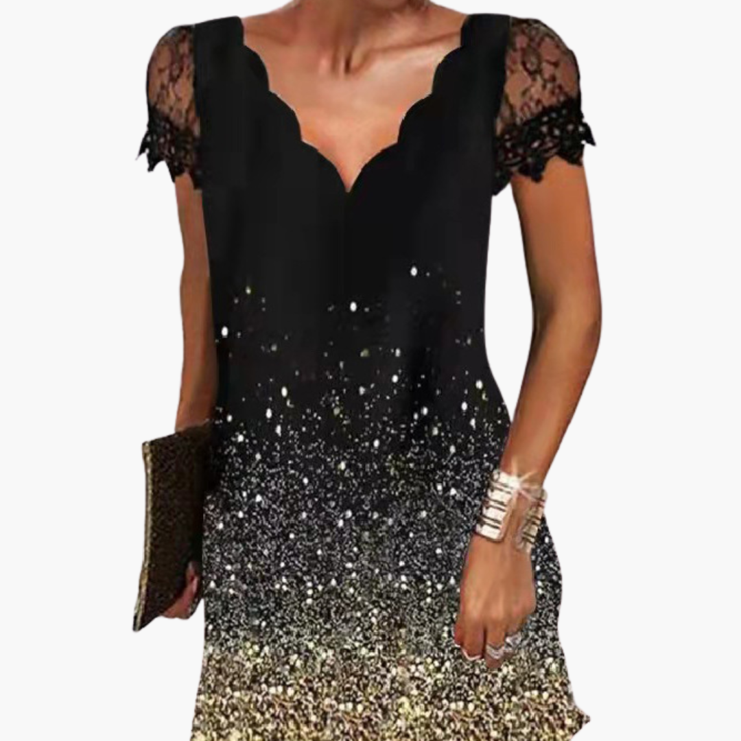 Elegant Women's Dress | Structured Neckline, Sleeveless Plus Size Option 6