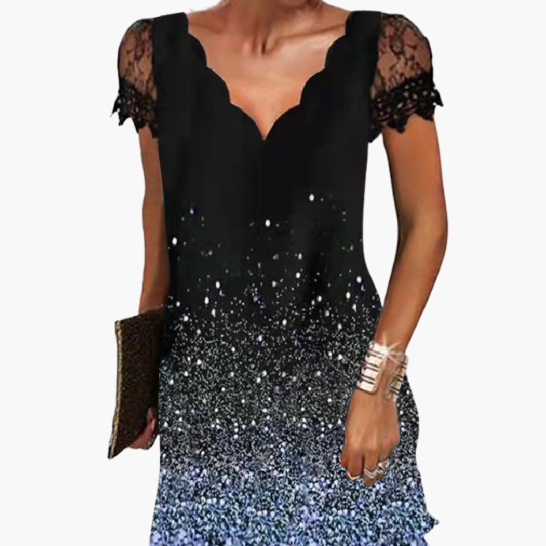 Elegant Women's Dress | Structured Neckline, Sleeveless Plus Size Option 7