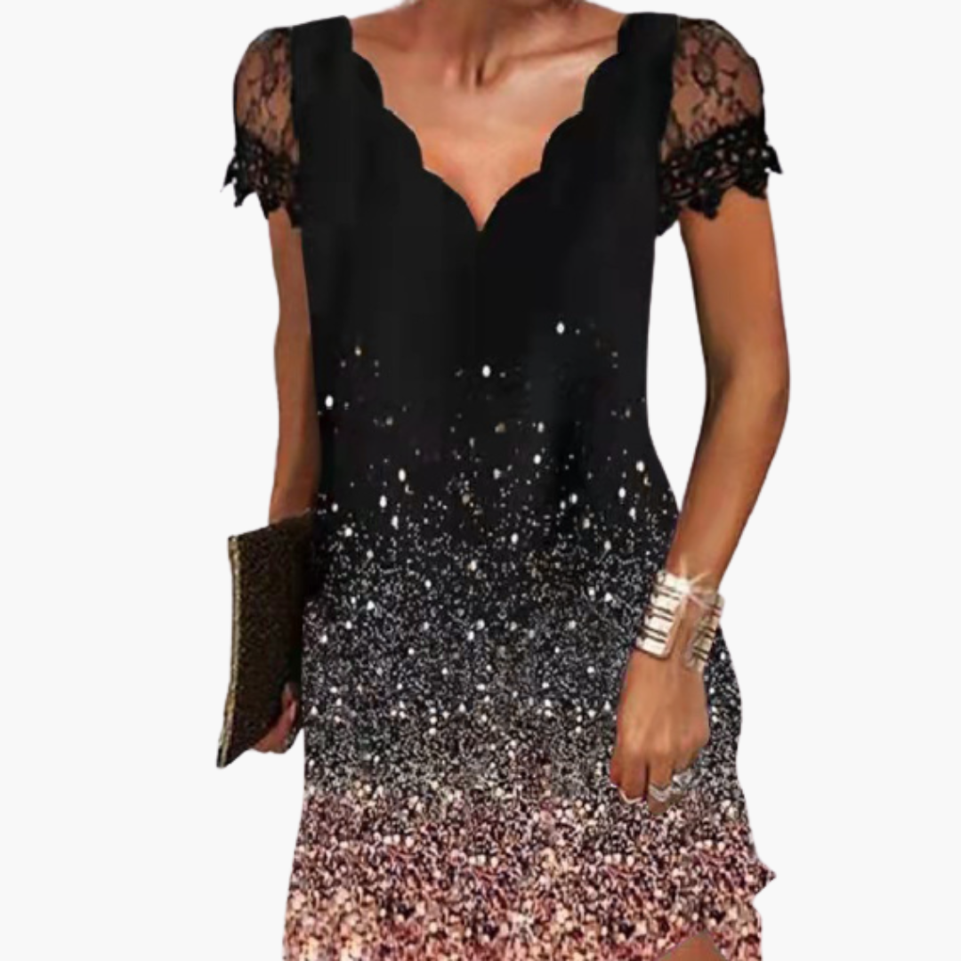 Elegant Women's Dress | Structured Neckline, Sleeveless Plus Size Option 9