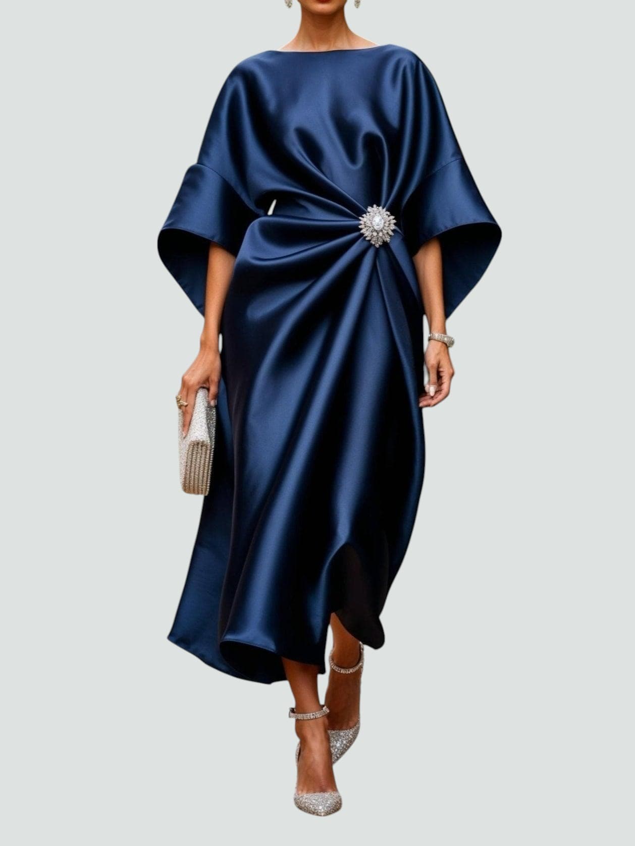Elegant Women's Dress | Timeless Long Cut 0