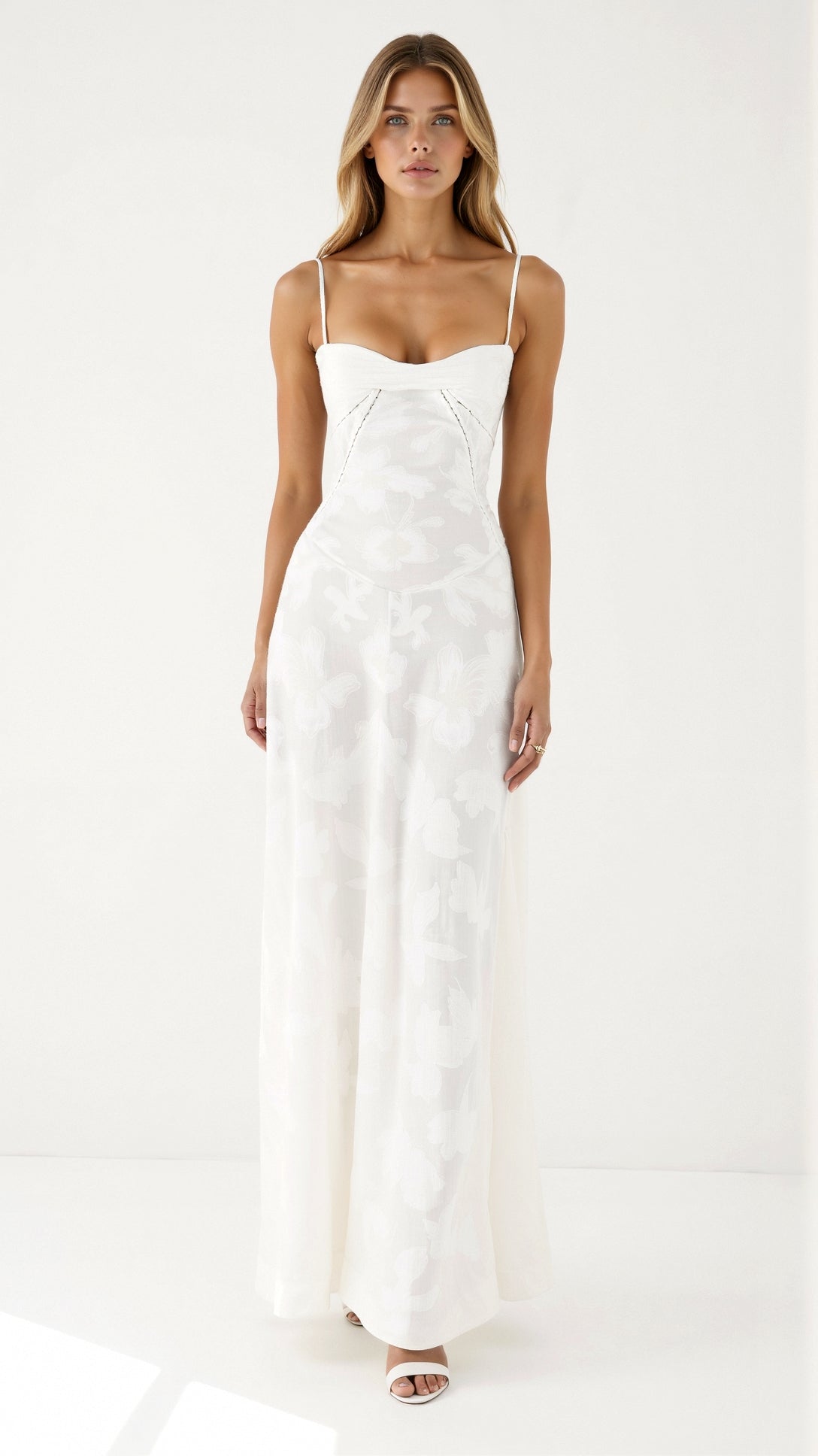 Elegant Women's Maxi Dress | Bustier Style for Formal Occasions 3