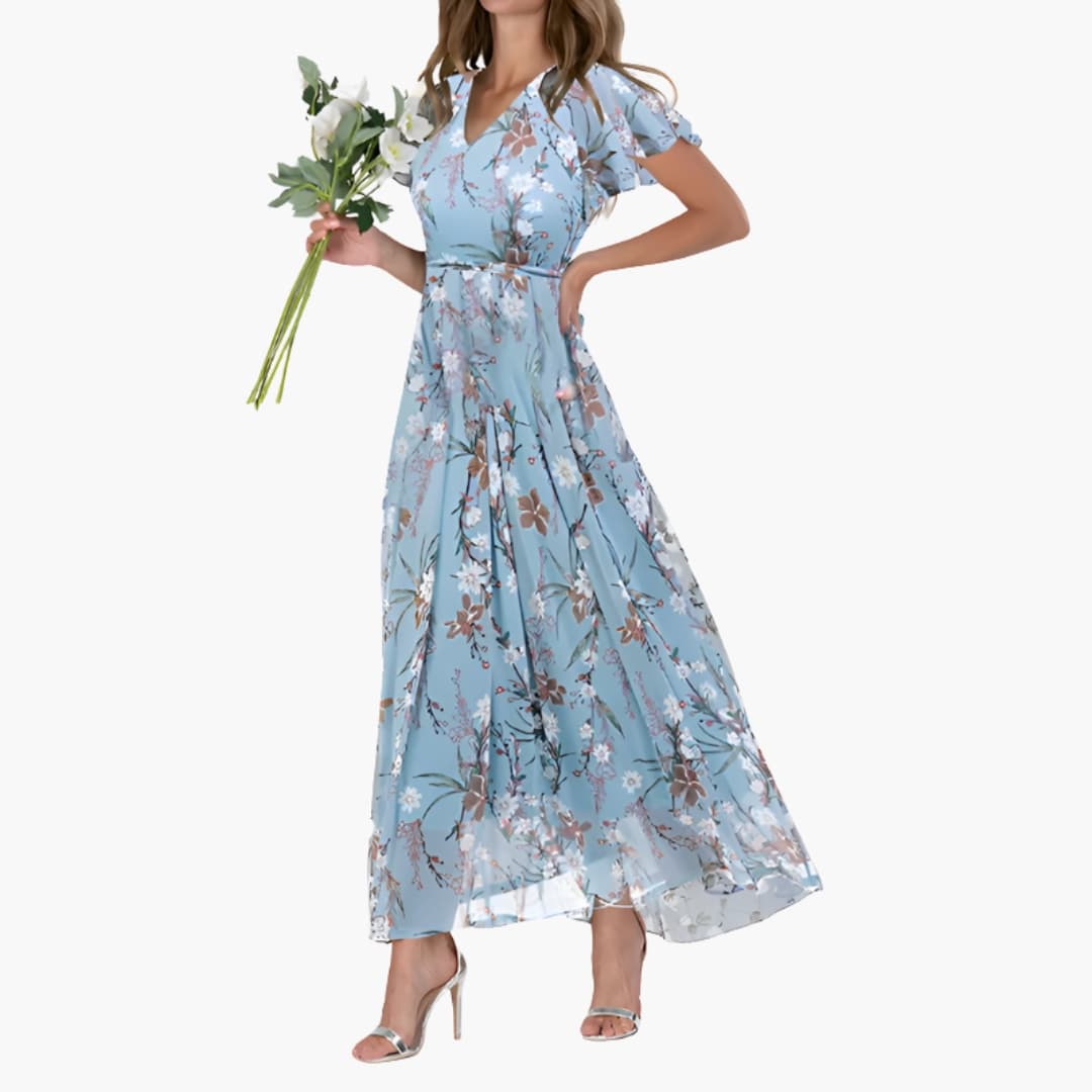 Elegant Women's Midi Dress | Sleeveless Round Neck, Plus Size Available 5