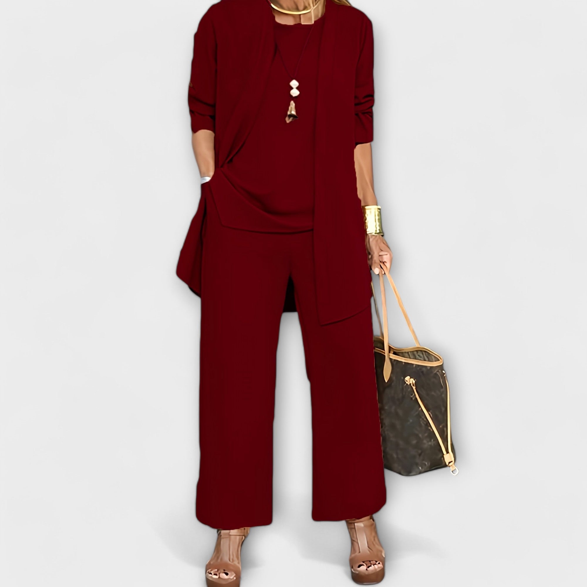 Elegant Women's Set | Comfortable Three-Piece Ensemble 3
