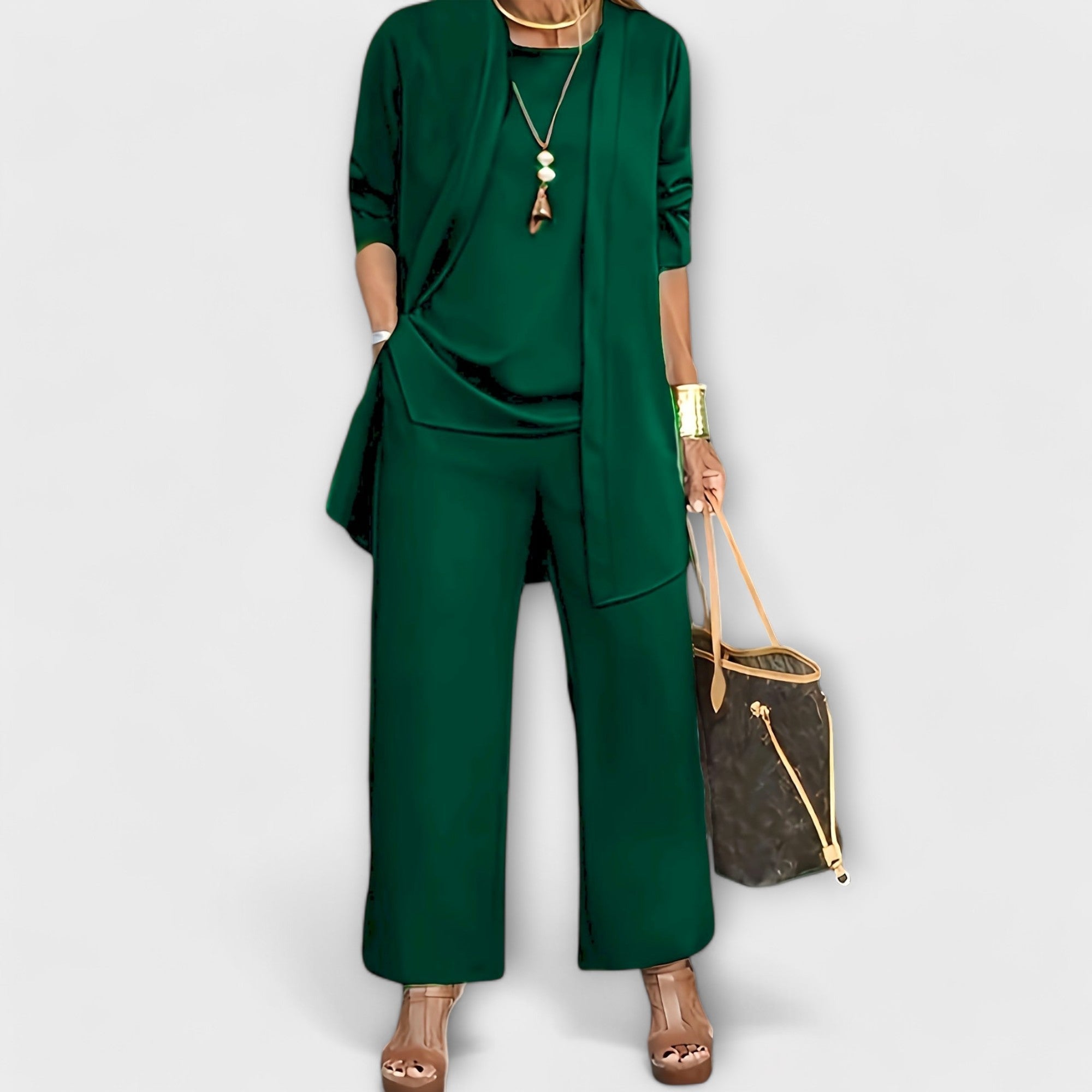 Elegant Women's Set | Comfortable Three-Piece Ensemble 4