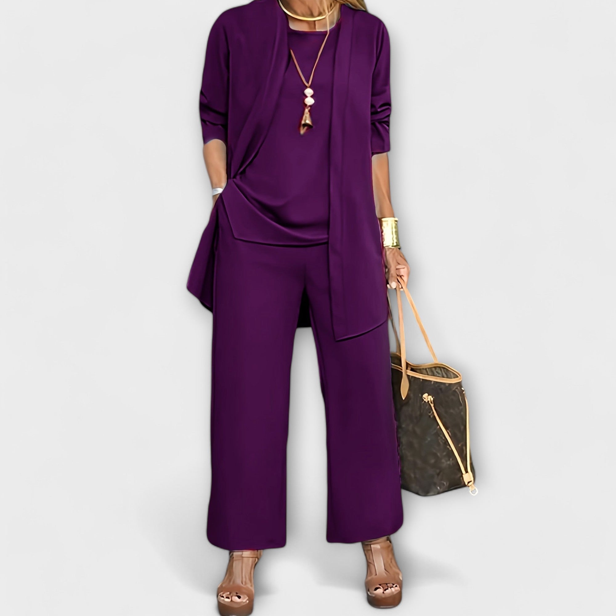 Elegant Women's Set | Comfortable Three-Piece Ensemble 8