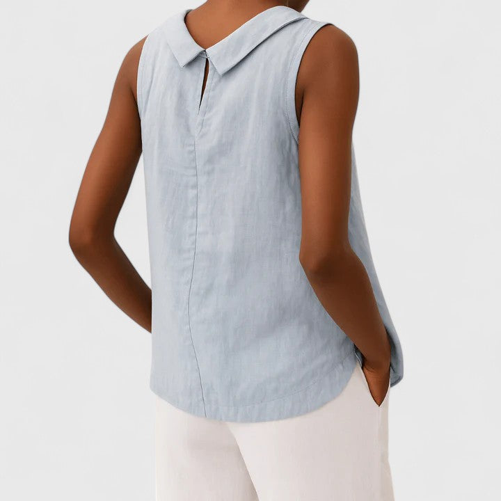 Elegant Women's Top | Softly Structured Design 5