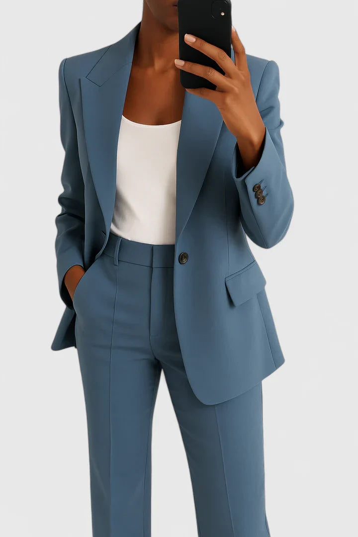 Elegant Women's Two-Piece Suit Set | Timeless Design 0