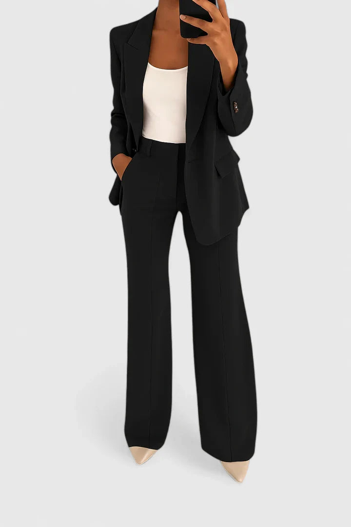 Elegant Women's Two-Piece Suit Set | Timeless Design 1