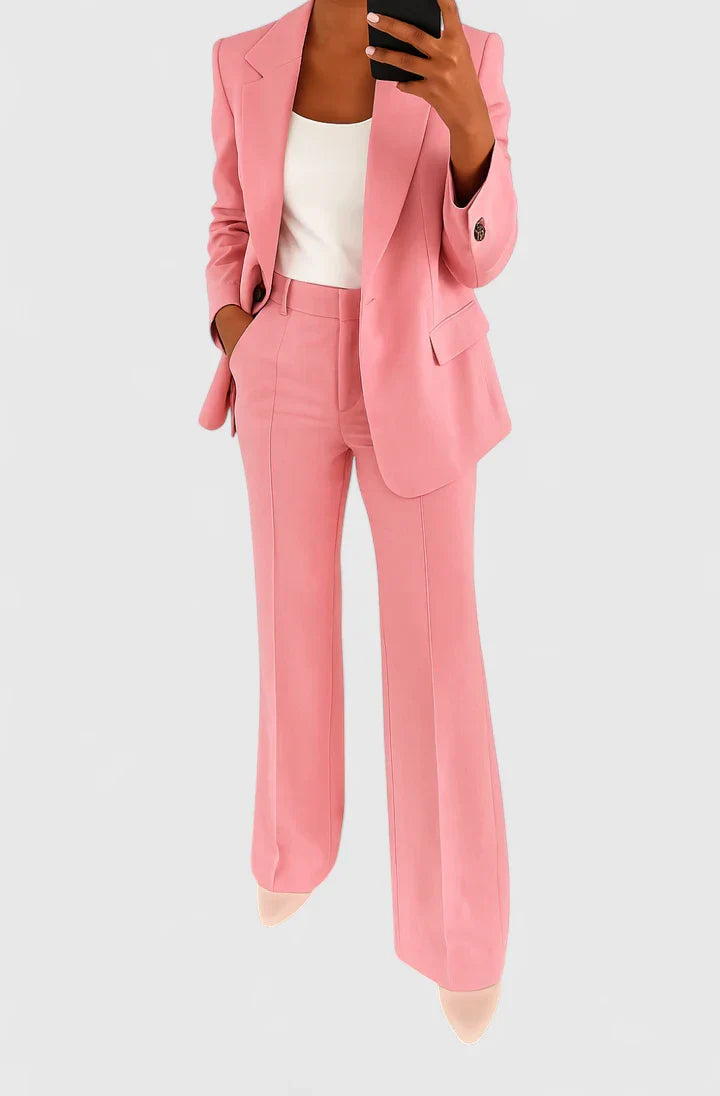 Elegant Women's Two-Piece Suit Set | Timeless Design 5